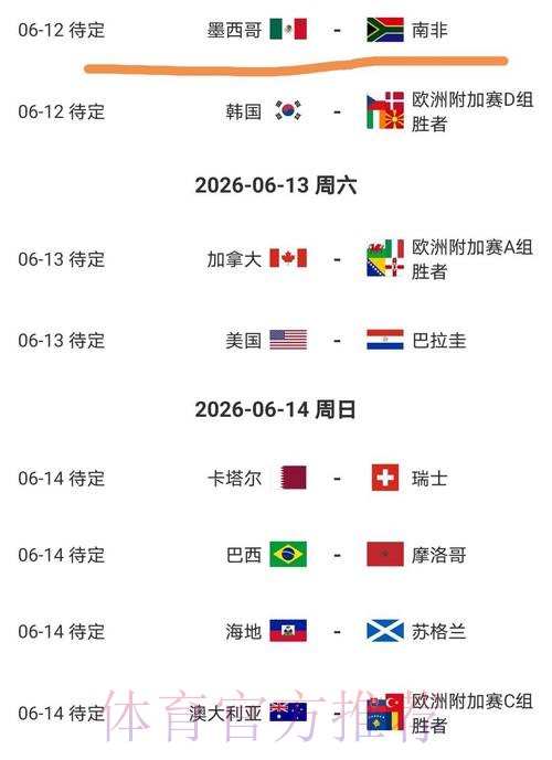 2026美加墨世界杯比赛结果怎么查 2026美加墨世界杯比赛结果怎么查
